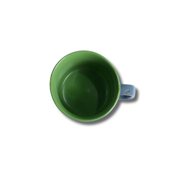 Green Edge Grey Jumbo Mug Set of 2