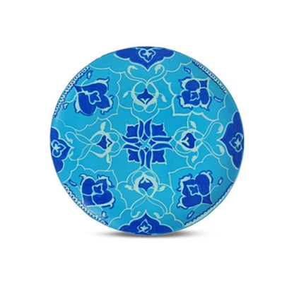 Filomina Ceramic Sky Blue Plate