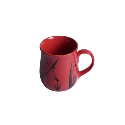Crimson Noir Coffee Mug Set of 6