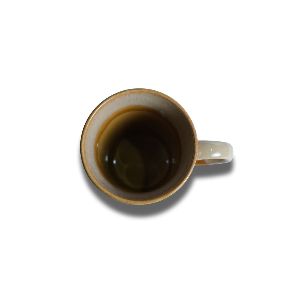 Golden Edge Sahara Dunes Mug Set of 6