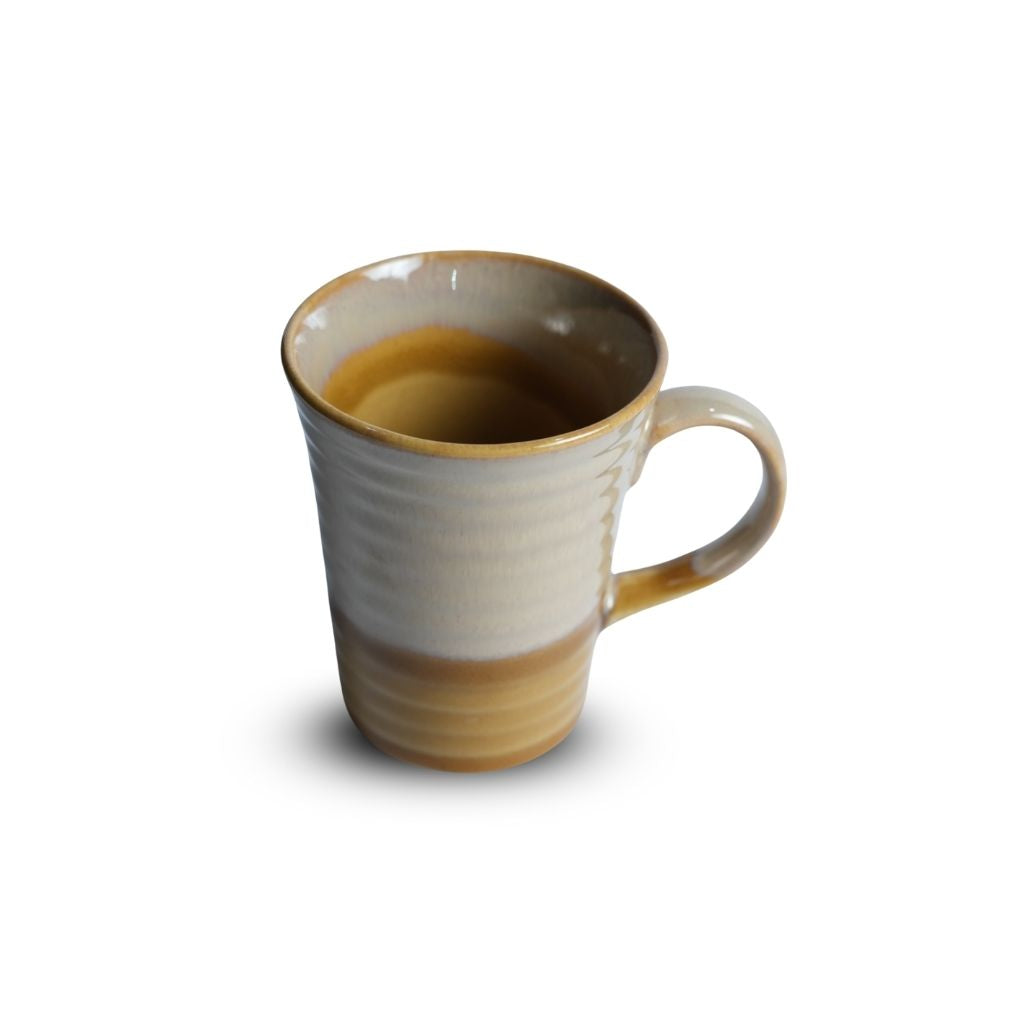 Golden Edge Sahara Dunes Mug Set of 6