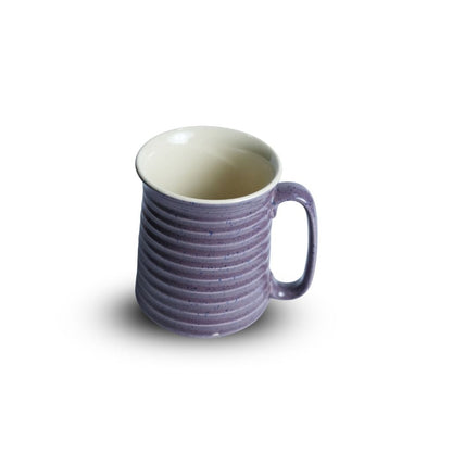 Lavender Ribbed Jumbo Mug Set of 2