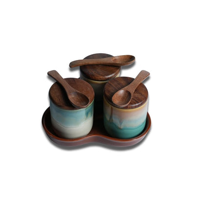 Multicolour Pickle Set of 3-C