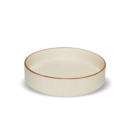 Cream Deep Serving Dish Set of 4