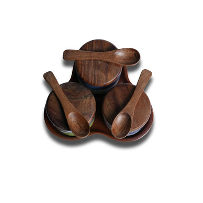 Multicolour Pickle Set of 3-D