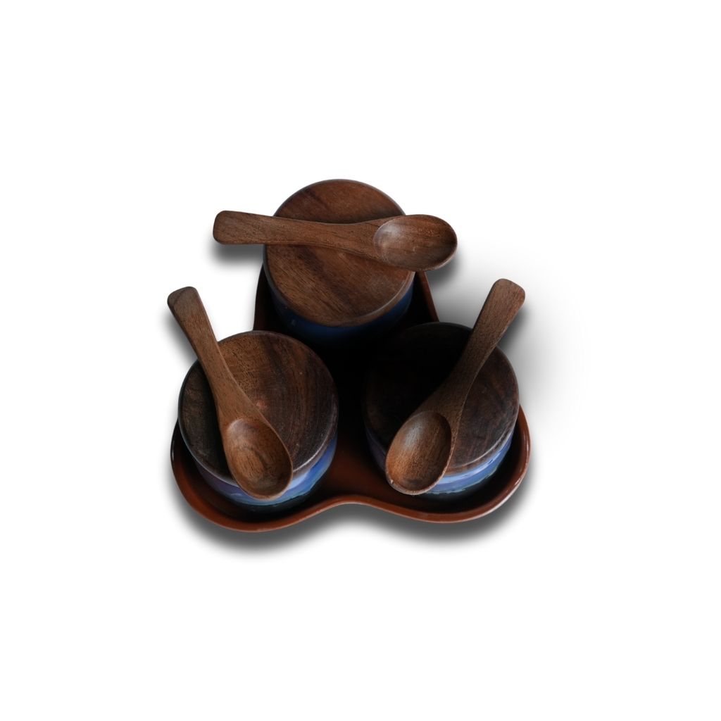 Multicolour Pickle Set of 3-B