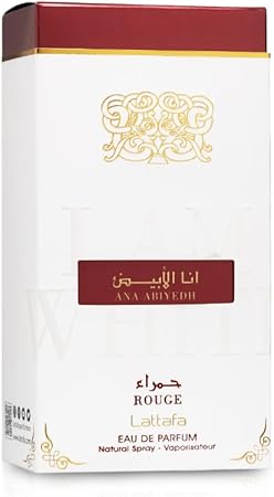 Lattafa Ana Abiyedh Rouge Unisex Eau De Perfume 60 Ml