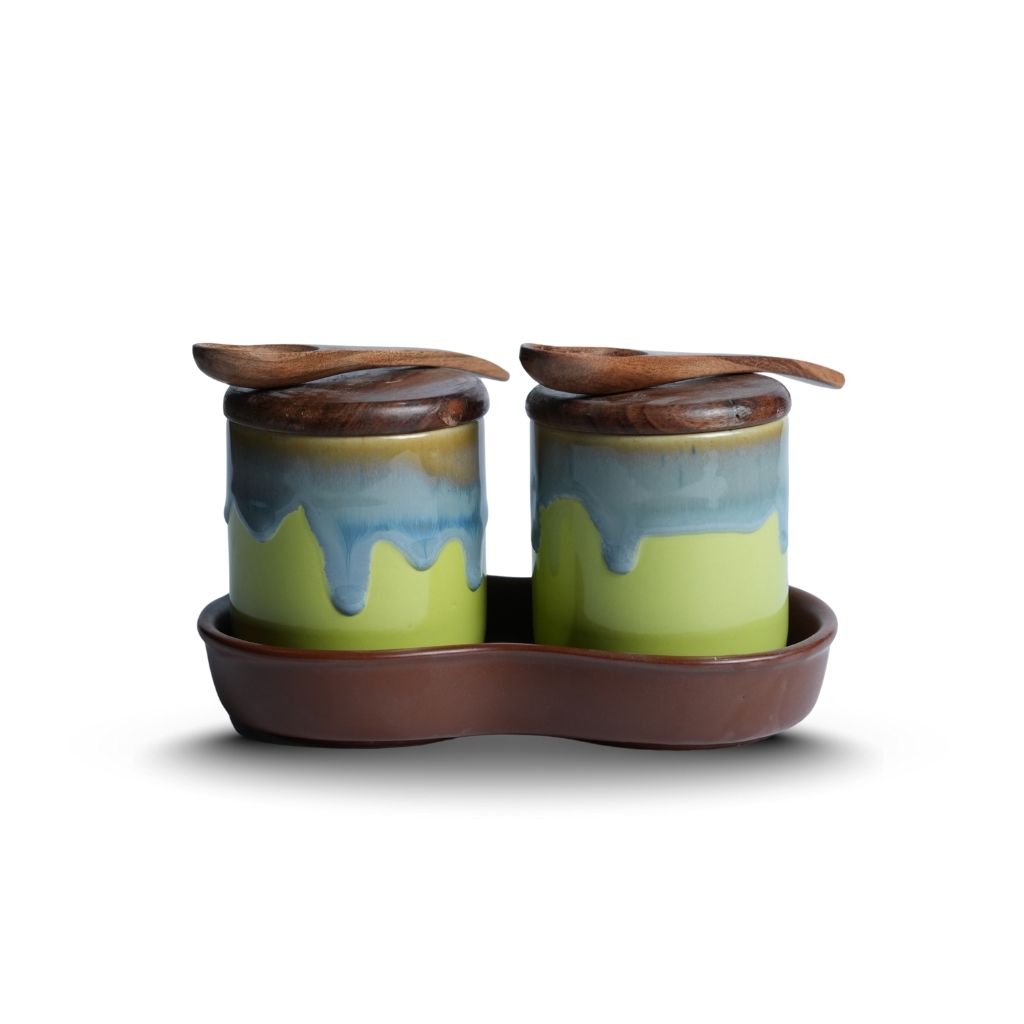 Multicolour Pickle Set of 2-A