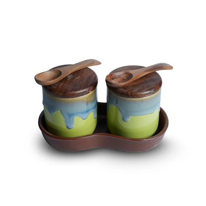 Multicolour Pickle Set of 2-A