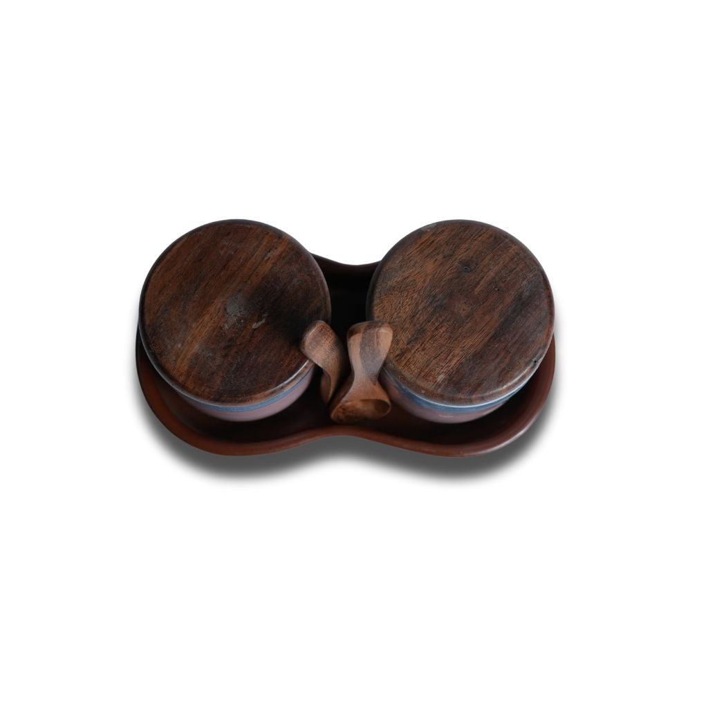 Multicolour Pickle Set of 2-B