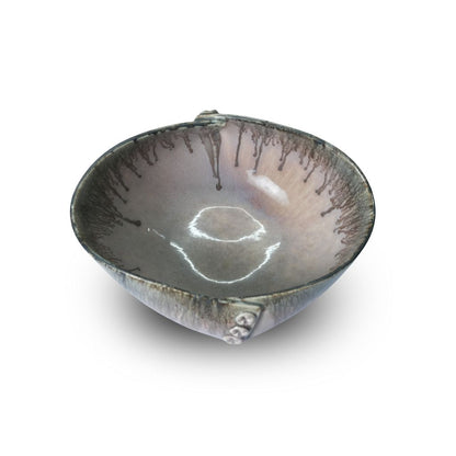 Peach Blush Oval Button Bowl Set of 2