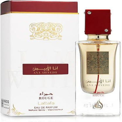 Lattafa Ana Abiyedh Rouge Unisex Eau De Perfume 60 Ml