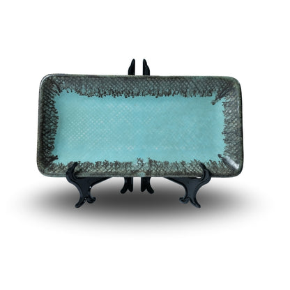 Ocean Blue Platter Set of 2