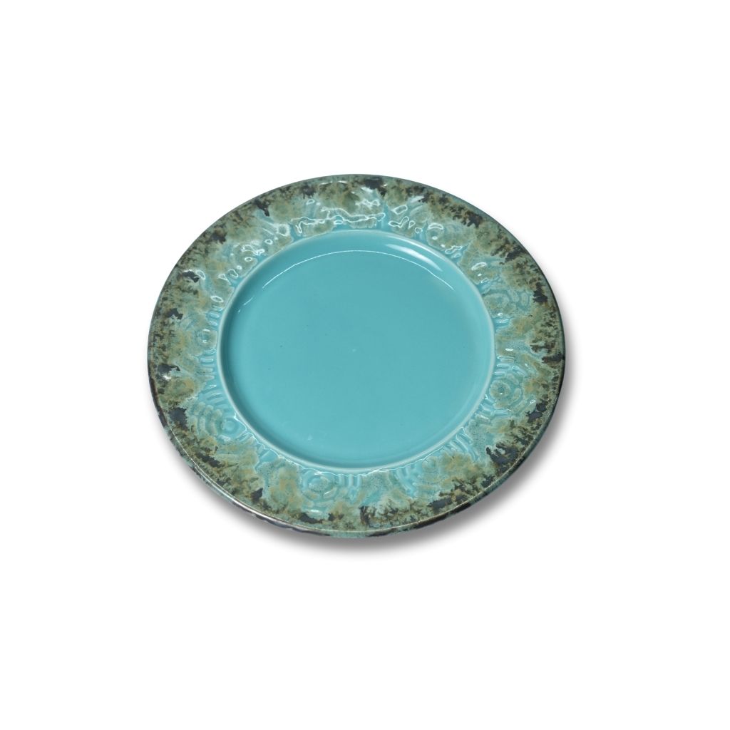 Royal Turquoise Full Plate Set of 6