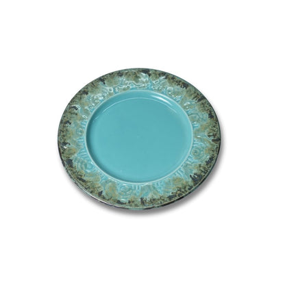 Royal Turquoise Full Plate Set of 6