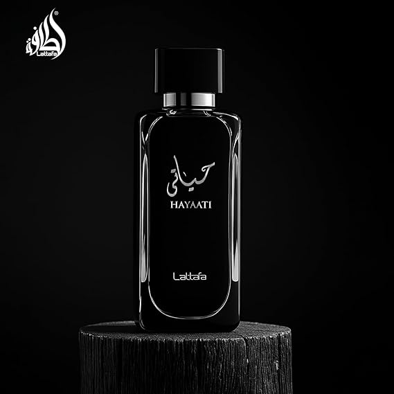 Lattafa Hayaati Black Long Lasting Unisex Liquid Eau De Parfum Spray, 100ml