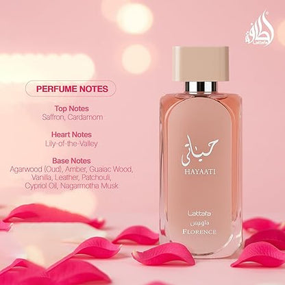 Lattafa Hayaati Florence EDP, 100ml
