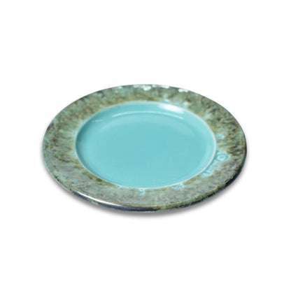 Royal Turquoise Quarter Plate Set of 6