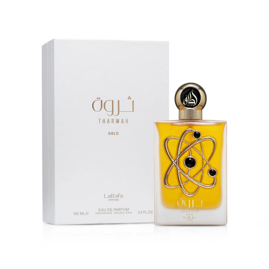 Lattafa Pride Tharwah Gold EDP 100ml Perfume for Women