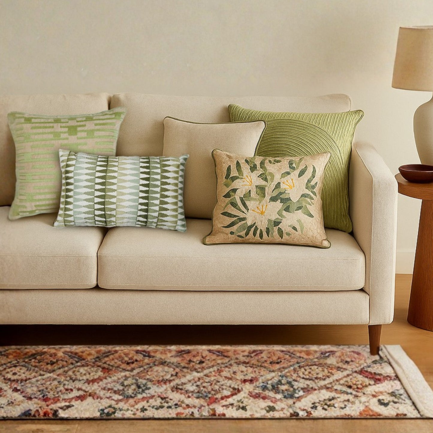 Pure Jade Cushion Collection