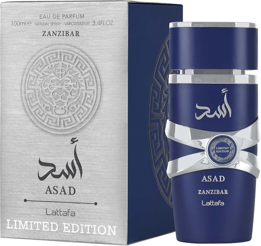 Lattafa Asad Zanzibar EDP 100ml Perfume for Men