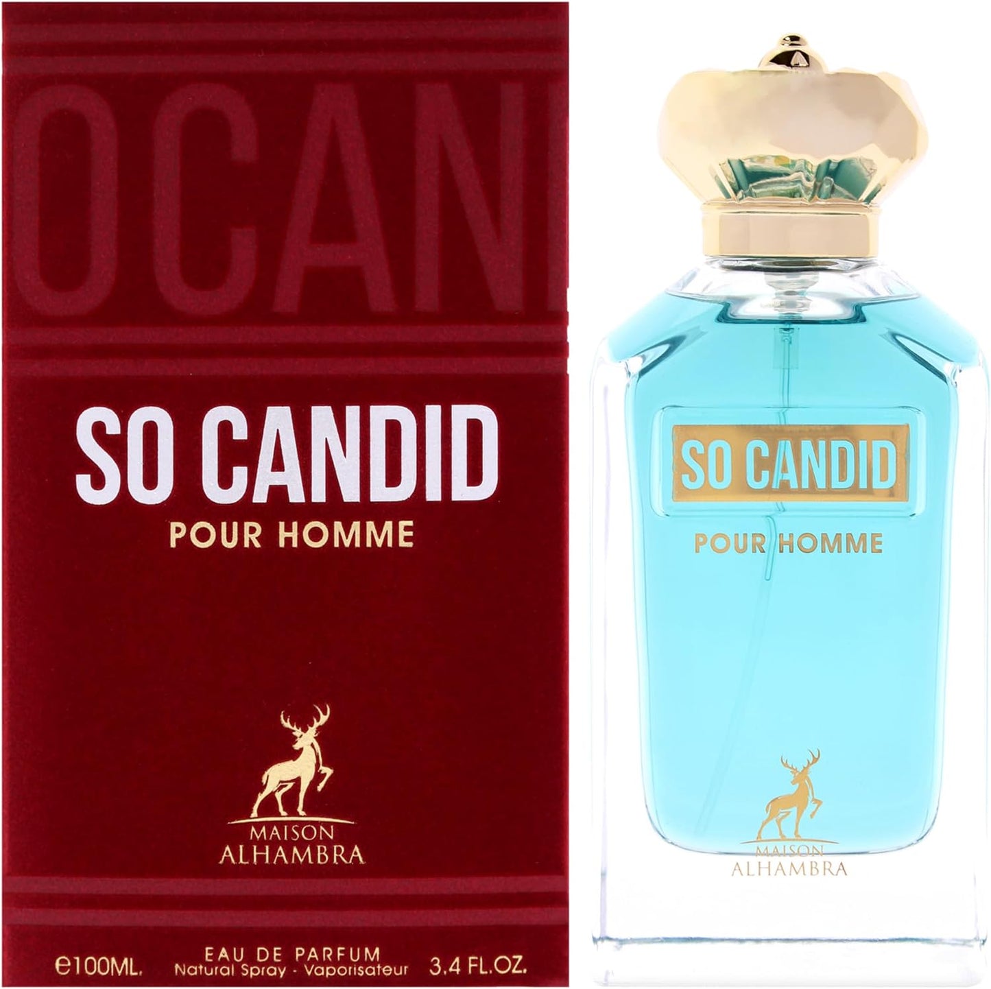 Maison Alhambra So Candid Pour Homme EDP 100ml Perfume for Men