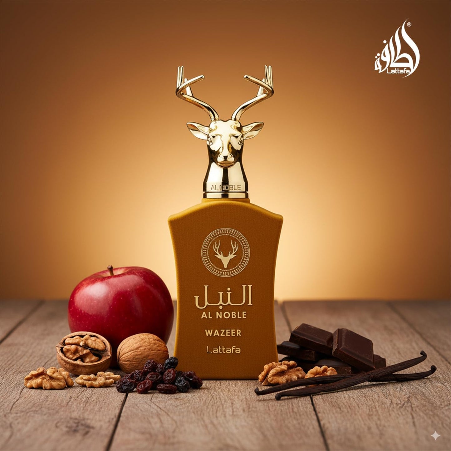 Lattafa Al Noble Wazeer Eau De Perfume for Unisex 100ml
