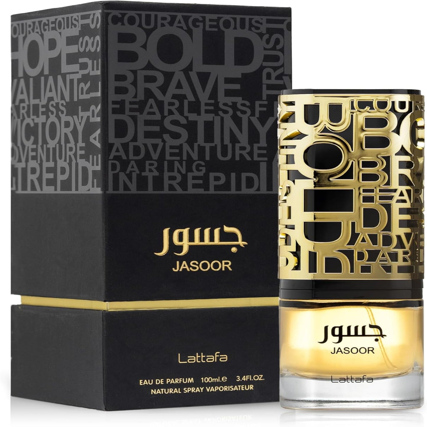 Lattafa Jasoor Eau De Parfum for Men, 100 ml