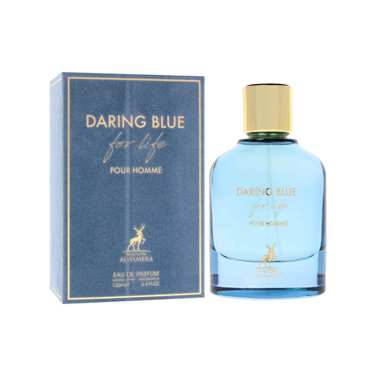 Maison Alhambra Daring Blue For Life Pour Homme EDP 100ml Perfume for Men