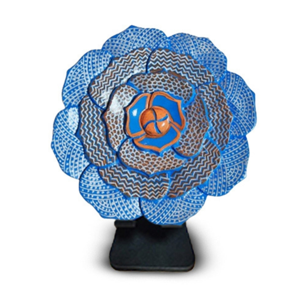 Rosalina Blue Floral Edge Plate