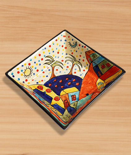 Turkish Square Bowl Set of 2