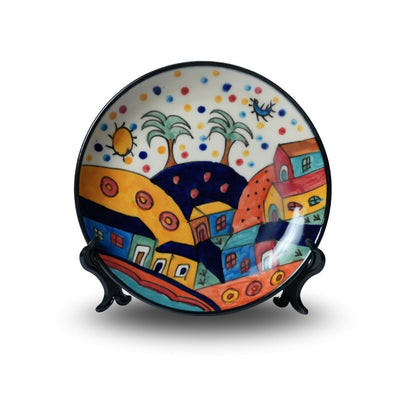 Turkish City Quarter Plate Set of 6