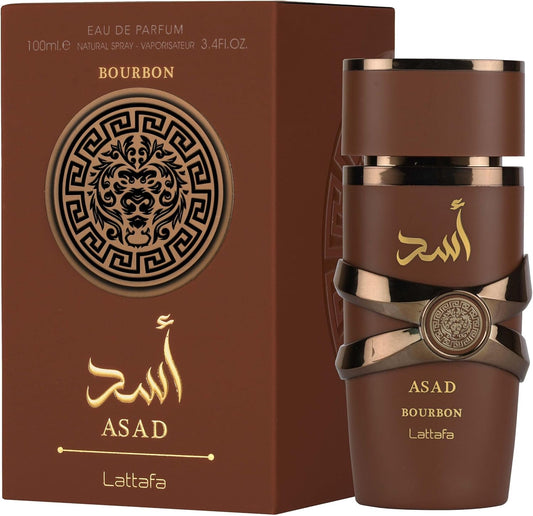 Lattafa Asad Bourbon EDP 100ml Perfume for Men