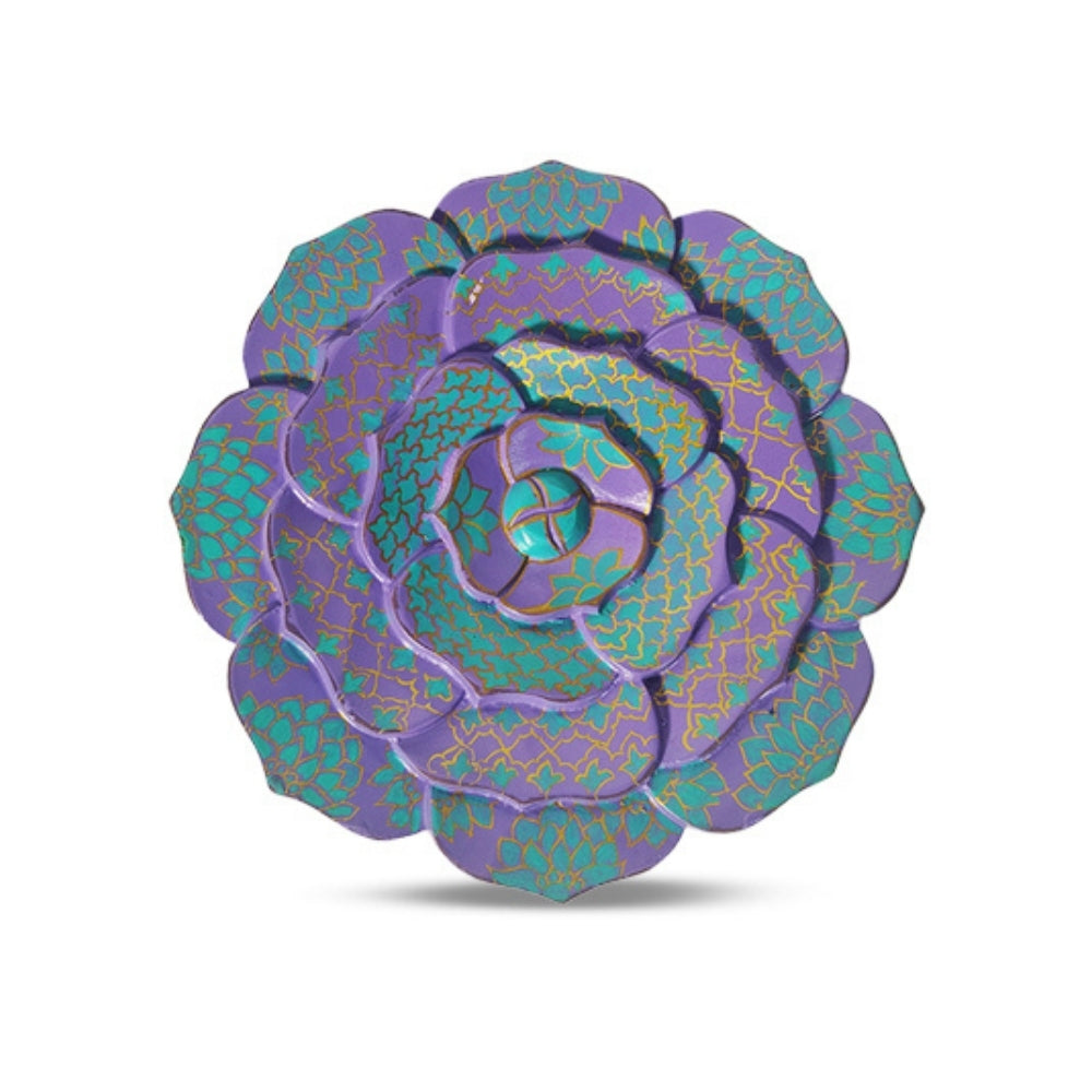 Rosalina Multicolor Floral Edge Plate