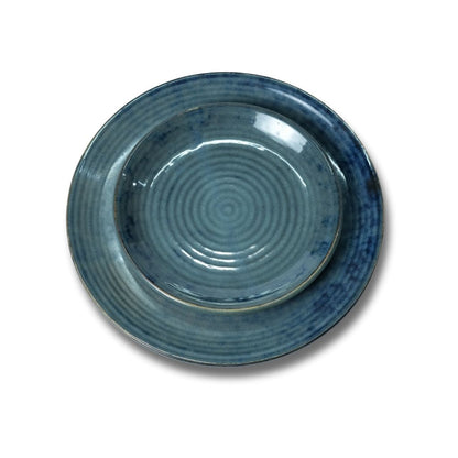 Deep Sea Green Full Plate Set of 6