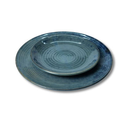 Deep Sea Green Full Plate Set of 6