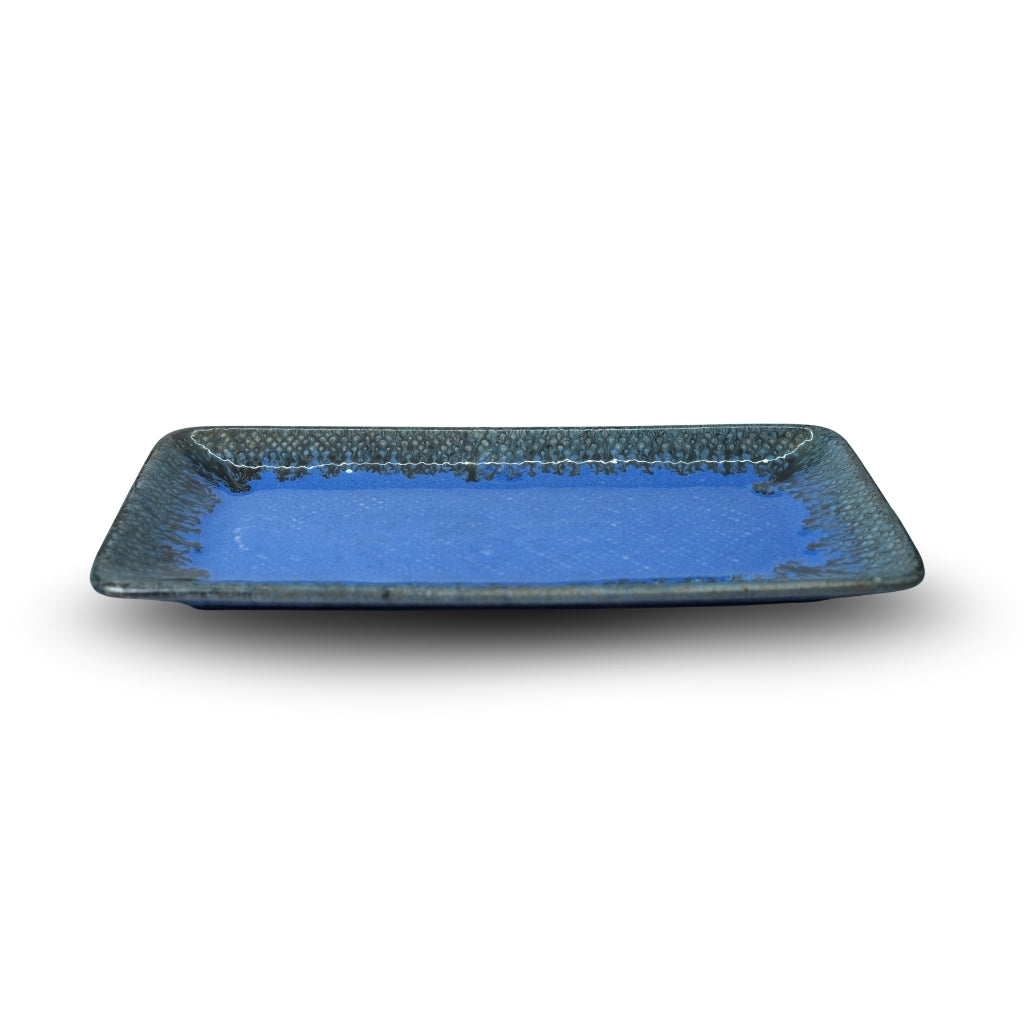 Sapphire Blue Platter Set of 2
