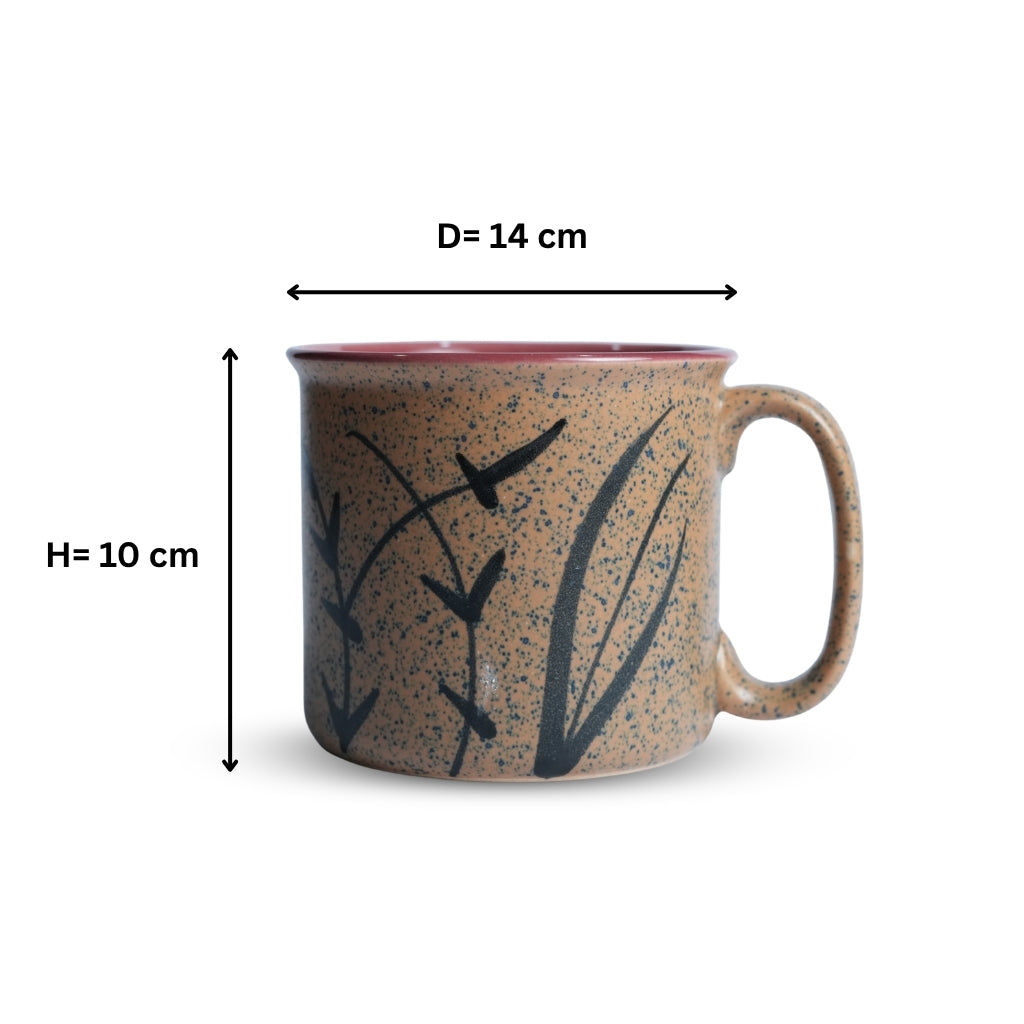 Ceramic Jumbo Mug Set of 4