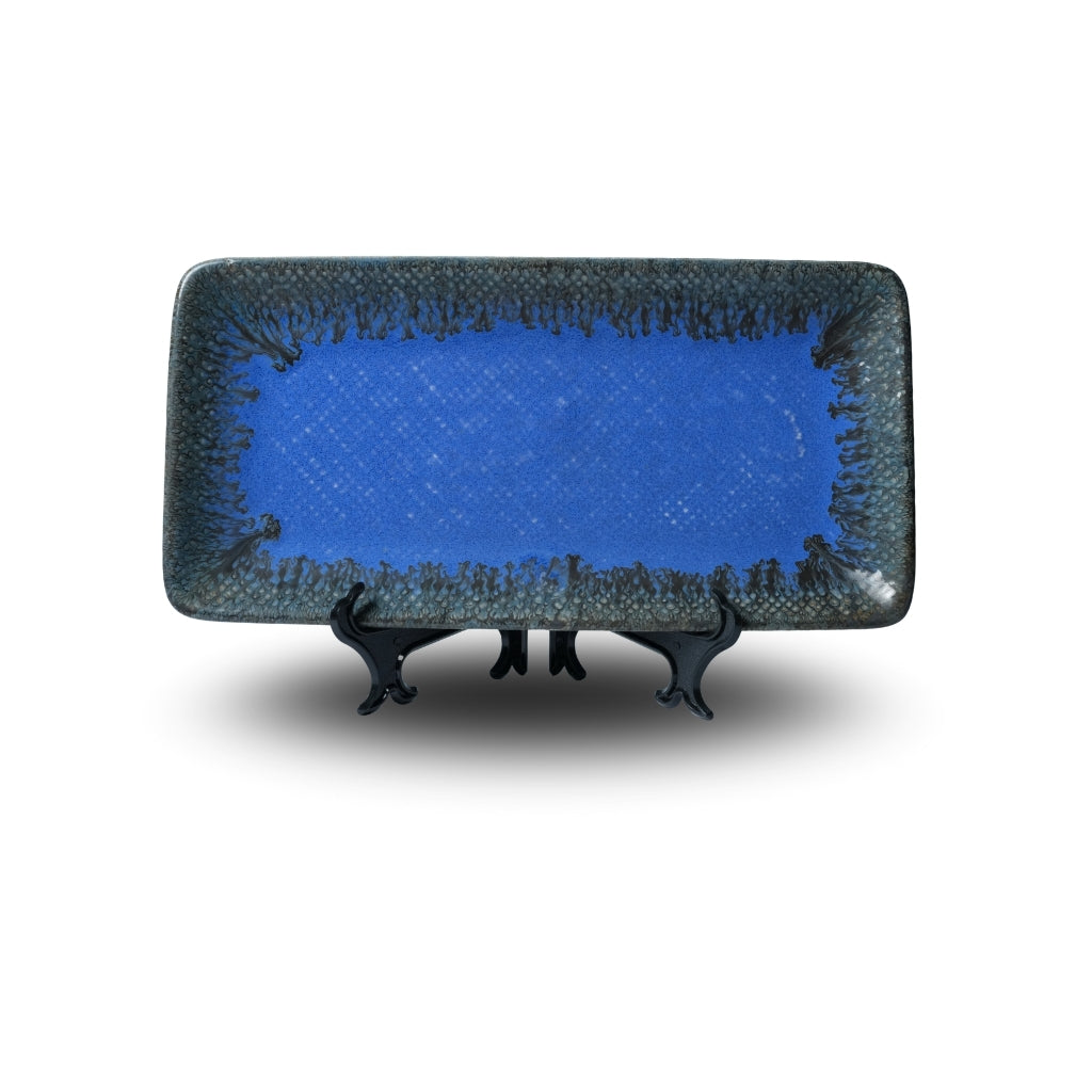 Sapphire Blue Platter Set of 2