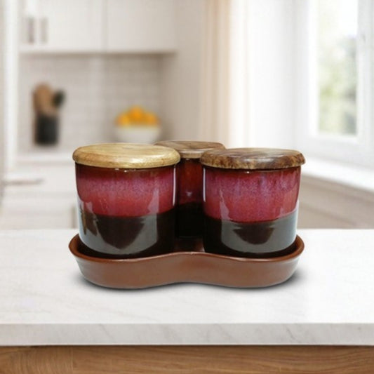 Multicolour Pickle Set of 3-EA