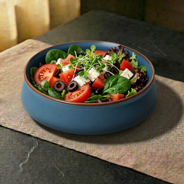 Blue Ceramic Serving Dish Set of 2
