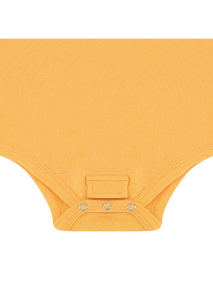 Baby Boys and Girls Candy 100% Organic Cotton Loose Fit Peek-a-Boo Flap Bodysuit