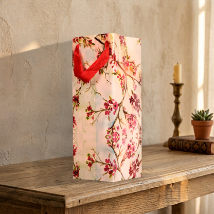 Cherry Blossom Gift Wine Bag