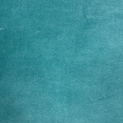 Crecca – Turquoise Square Velvet Chambray Cushion