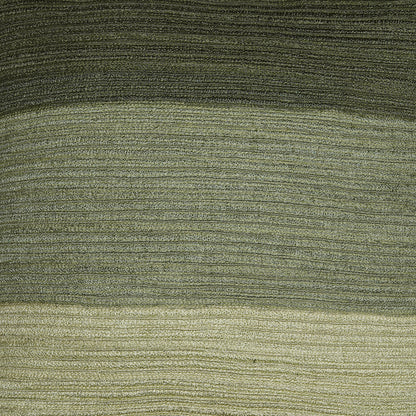 Rising Green – Square Cushion in Light Moss to Deep Forest with Textured Detail