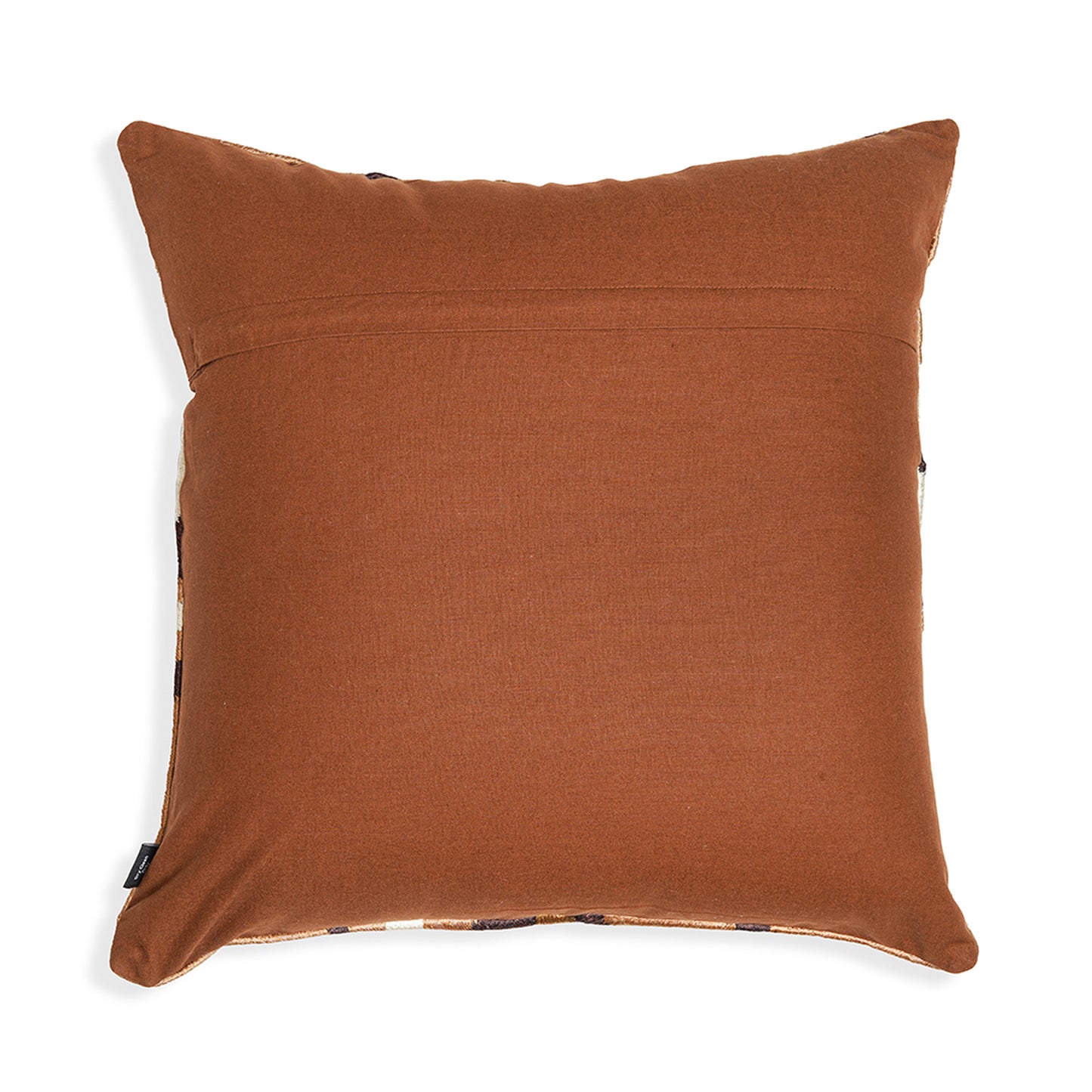 Tiger Tiger - Tiger Face Embroidered Cushion in Earth Tones