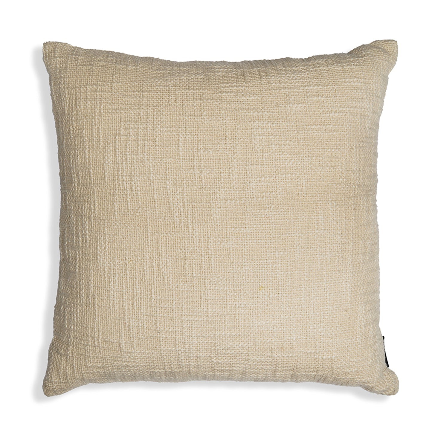 Simplicity’s Charm - Timeless Square Beige Textured Cushion