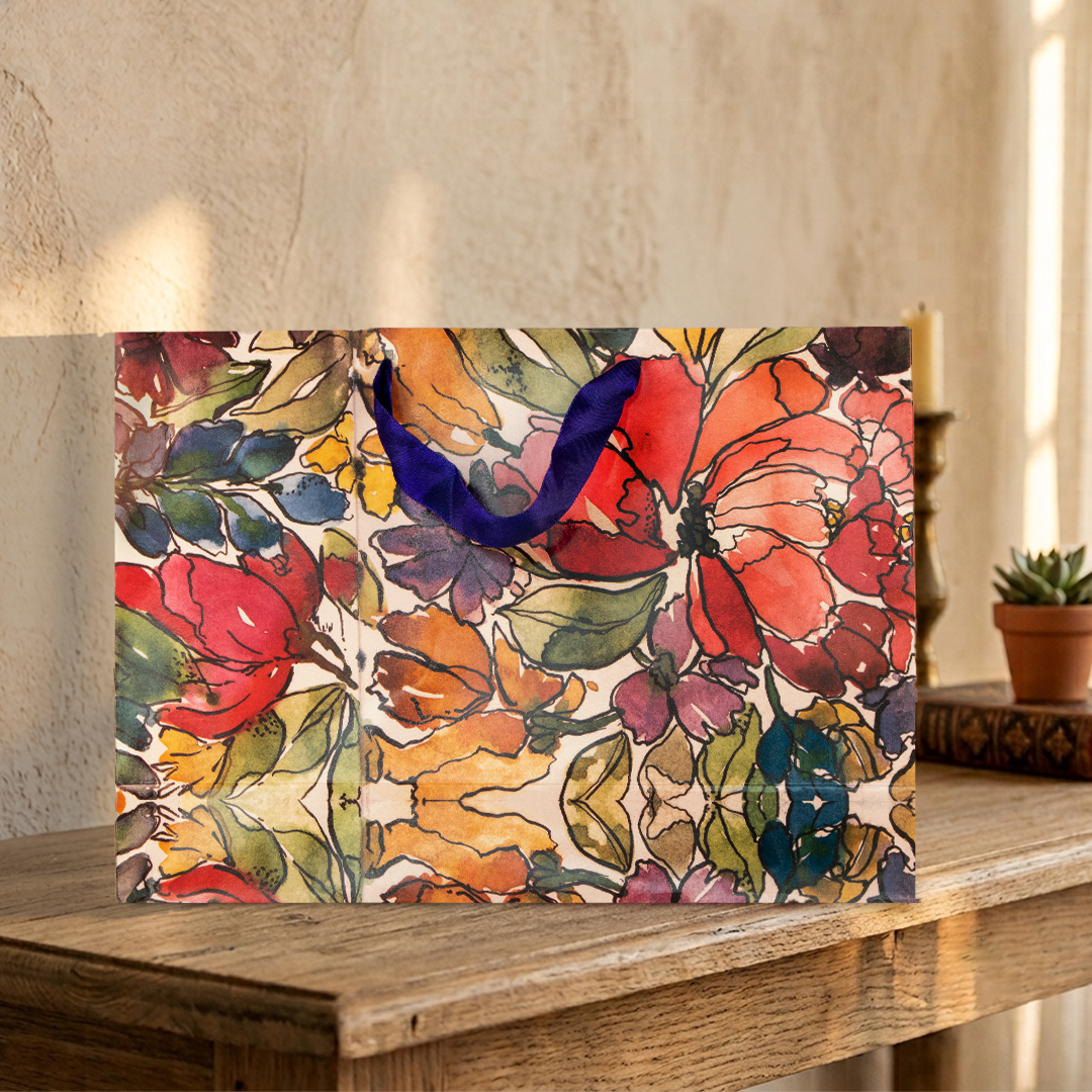 Flower Confetti Gift Bag