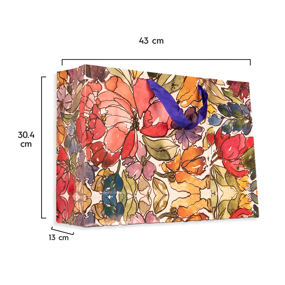 Flower Confetti Gift Bag