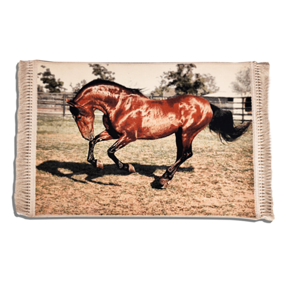 Galloping Horse Wall Tapestry - Majestic Equine Art Decor